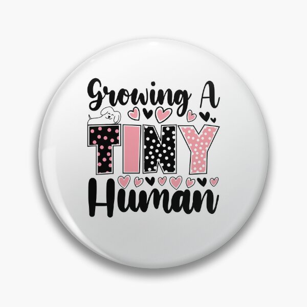 Item preview, Growing A Tiny Human Pregnancy Announcement designed and sold by Stick-Artistry.