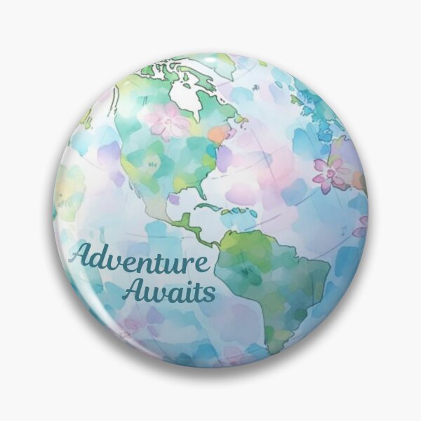 Item preview, Watercolor Adventure Awaits Globe designed and sold by OPSakura.