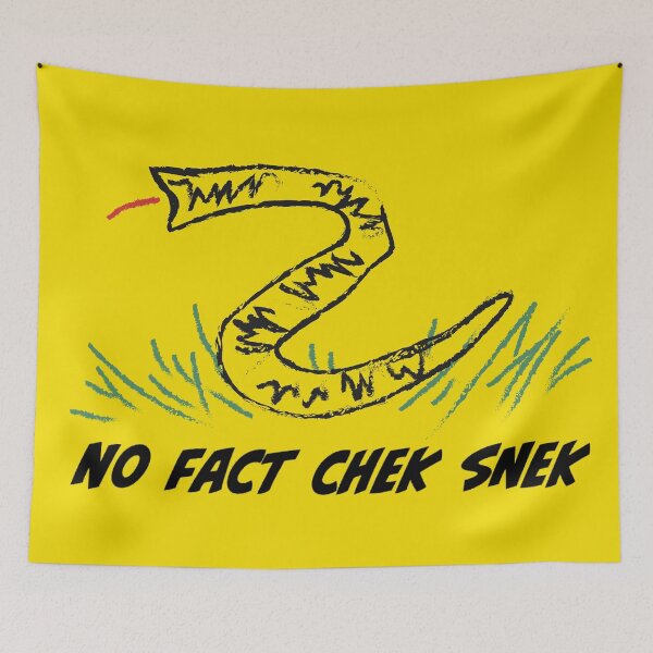 Item preview, No Fact Chek Snek designed and sold by andygorilla.