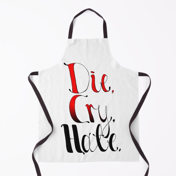 Item preview, Die, Cry, Hate (Red and Black) designed and sold by DanColes.
