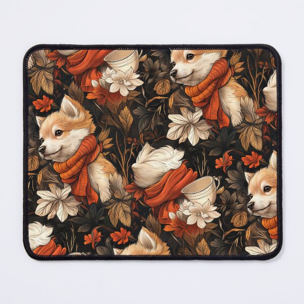 Item preview, THROW BLANKET: CUTE SHIBA-INU designed and sold by ForeverPrintsOK.