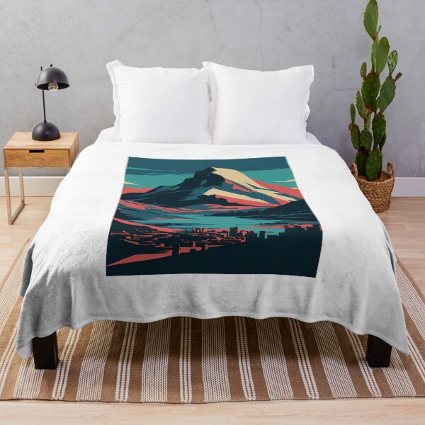 Item preview, Minimalist Mountain Art – Simple and Majestic Landscape Design designed and sold by BestChooseArt.