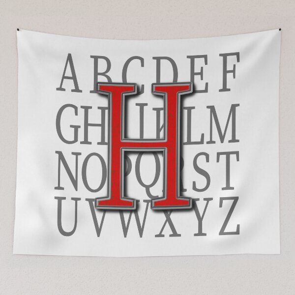 Item preview, Monogram H Design: stony designed and sold by leobrix.