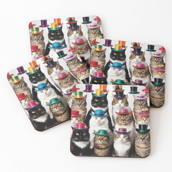 Item preview, Dress up your cats in matching outfits, especially with colourful hats! designed and sold by Josejuju.