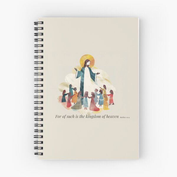 Item preview, Christian Art - Jesus blesses the children  designed and sold by MagicByAmos.