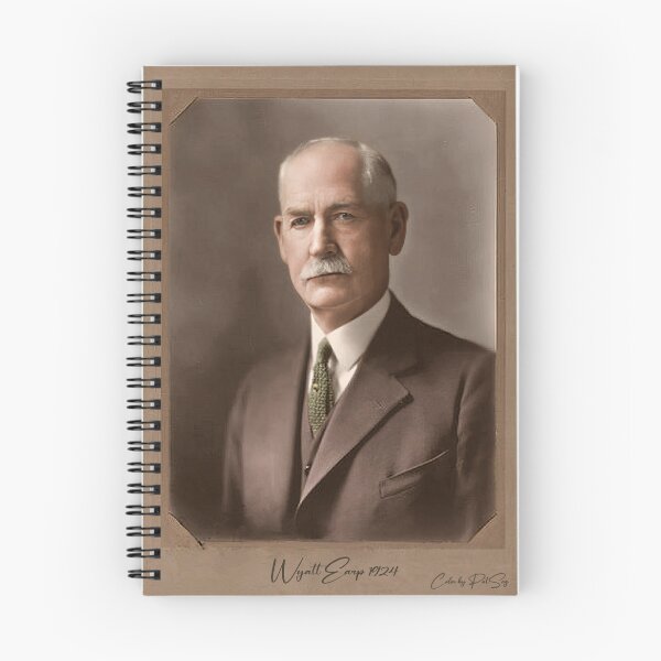 Item preview, Elderly Wyatt Earp designed and sold by PatSeg Photos.