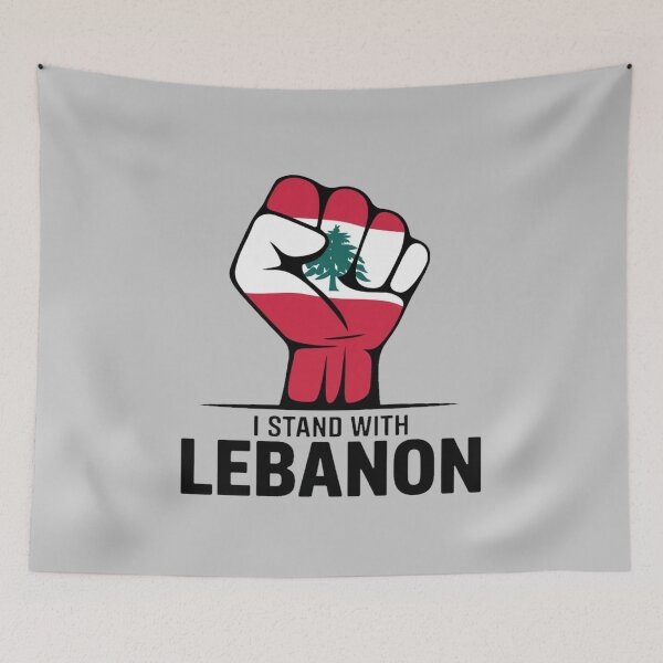 Item preview, lebanon free ,I stand with Lebanon 1 designed and sold by VibeTwist.