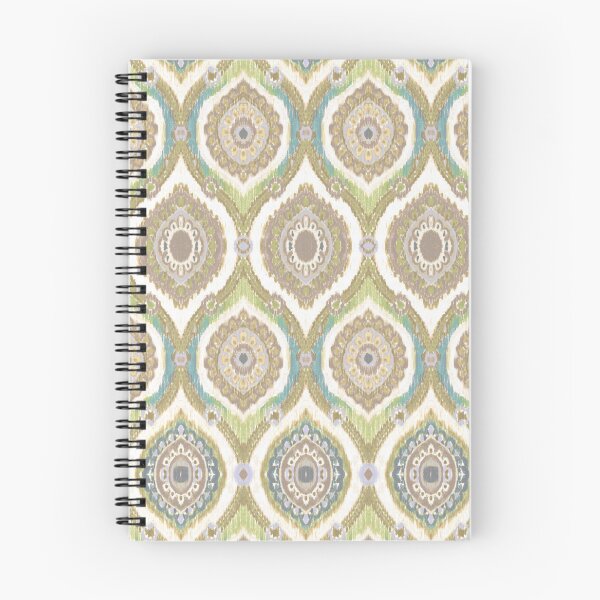 Item preview, Almond shape pastel ikat handmade design designed and sold by Alessandro Remo Mazzoni Remotextiles.