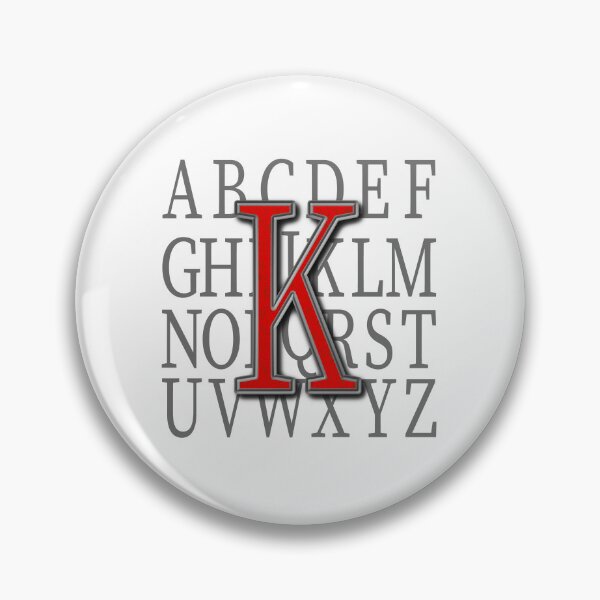 Item preview, Monogram K Design: stony designed and sold by leobrix.