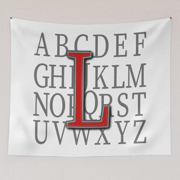 Item preview, Monogram L Design: stony designed and sold by leobrix.