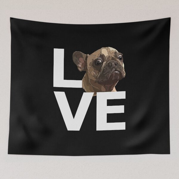 Item preview, Love Frenchie designed and sold by Just-Arts-4U.