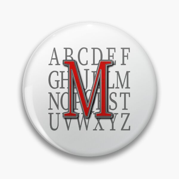 Item preview, Monogram M Design: stony designed and sold by leobrix.