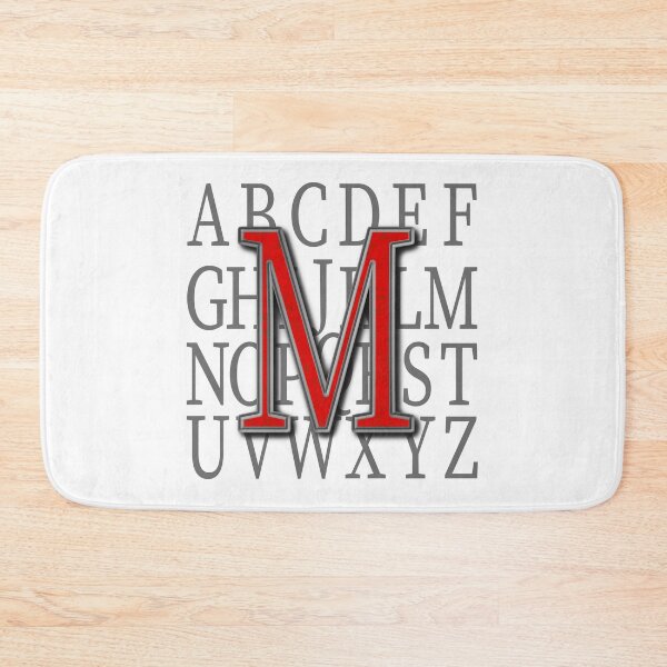 Item preview, Monogram M Design: stony designed and sold by leobrix.