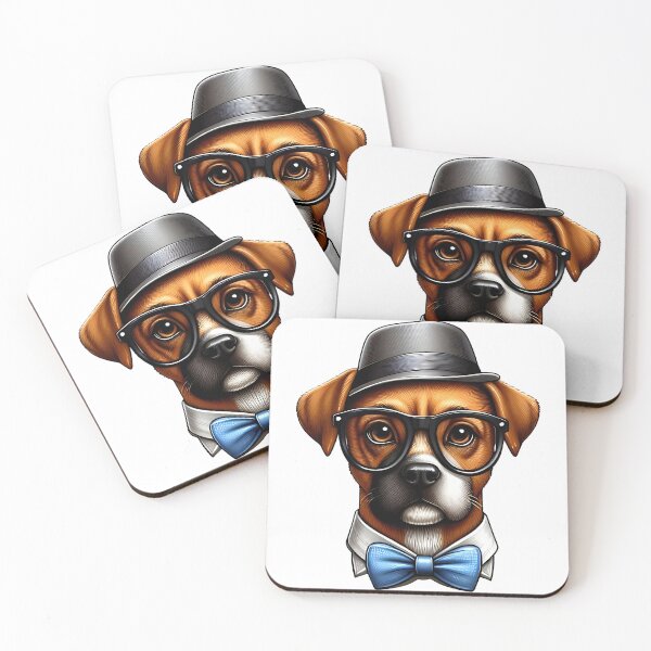Item preview, Dapper Dog in Bowtie designed and sold by JavisSRDesign.