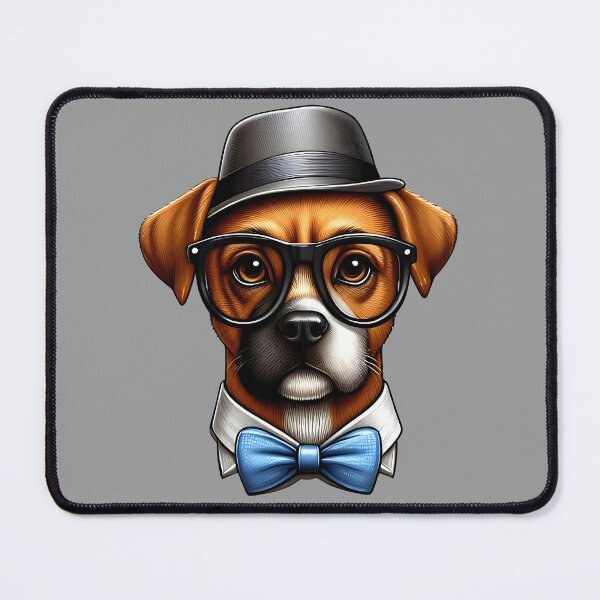 Item preview, Dapper Dog in Bowtie designed and sold by JavisSRDesign.