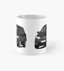 Dacia Sandero - black - illustration Mug