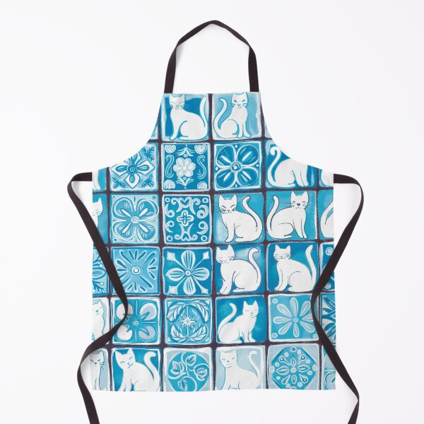 Item preview, White cat tiles designed and sold by Artlizzard.