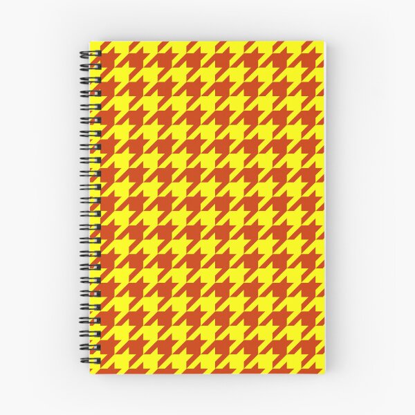 Item preview, Yellow Brown Houndstooth Pattern Design designed and sold by PatternTitan.