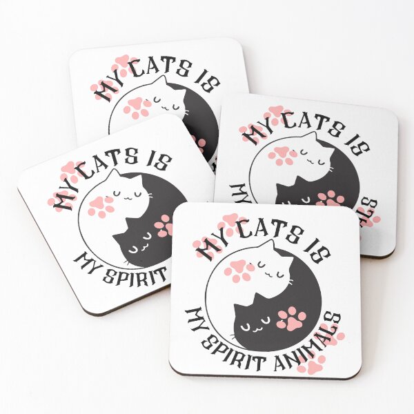 Item preview, My Cats is My Spirit Animals designed and sold by HappyHarmony40.