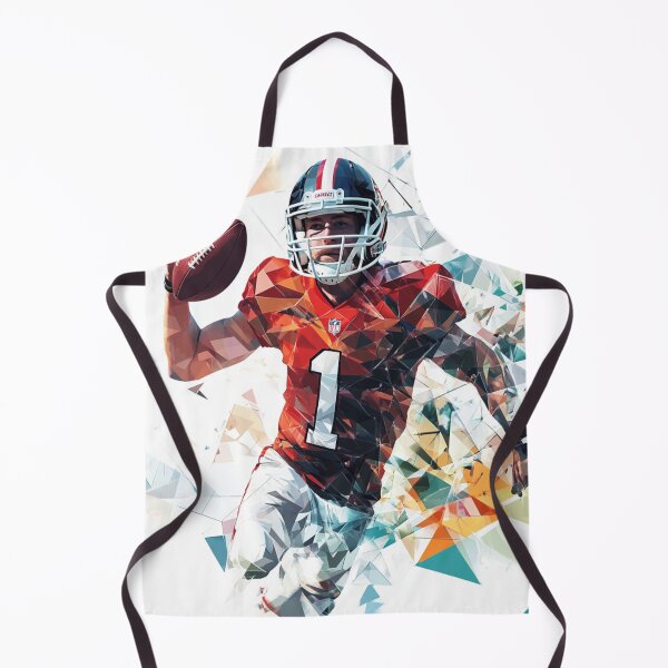 Item preview, Quaterback Throwing Pass Geometric Patterns Active Outdoors Inspired Art designed and sold by CDC40.