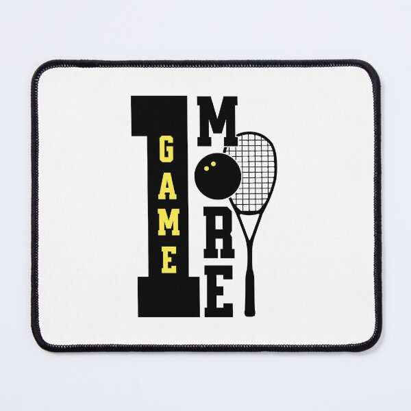 Item preview, One more game squash sport designed and sold by SportySquash-Co.