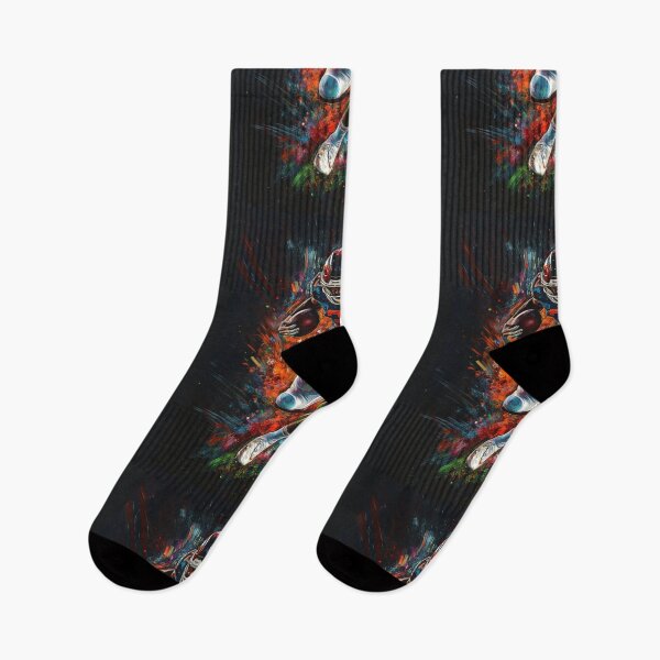 Item preview, American Footballer vibrant colours abstract Active Outdoors Inspired Art designed and sold by CDC40.