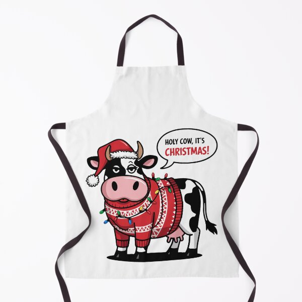 Item preview, Holly Cow , It's Christmas- Xmas Cow designed and sold by SloganArtist.