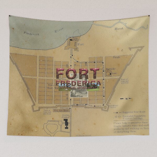 Item preview, Fort Frederica National Monument designed and sold by teepossible.