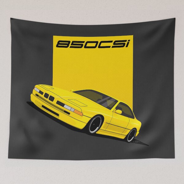 Item preview, 850SCi Yellow classic Sports car designed and sold by blackdogshop.