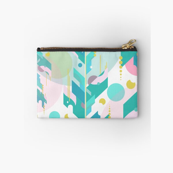 Item preview, Beautiful colorful pastel pattern of festive style geometric shapes designed and sold by CiniArt.