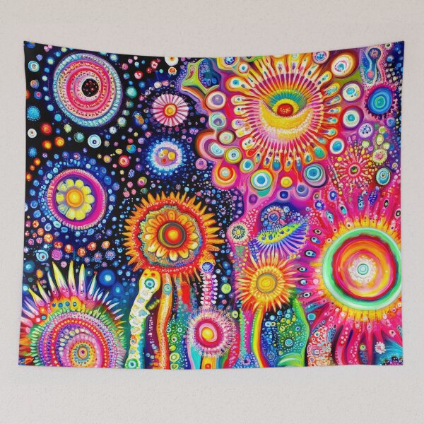 Item preview, Trippy Time Psychedelic Pattern designed and sold by Store With Cool Stuff.