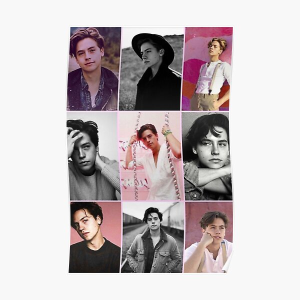 Cole sprouse collage Póster