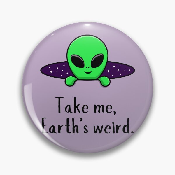 Artikelvorschau, Nimm mich mit auf die Erde - Seltsame Aliens entworfen und verkauft von littlenestlife.