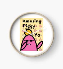 Amusing Piggy Clock