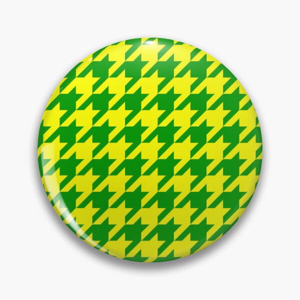 Item preview, Yellow Green Houndstooth Pattern Design designed and sold by PatternTitan.