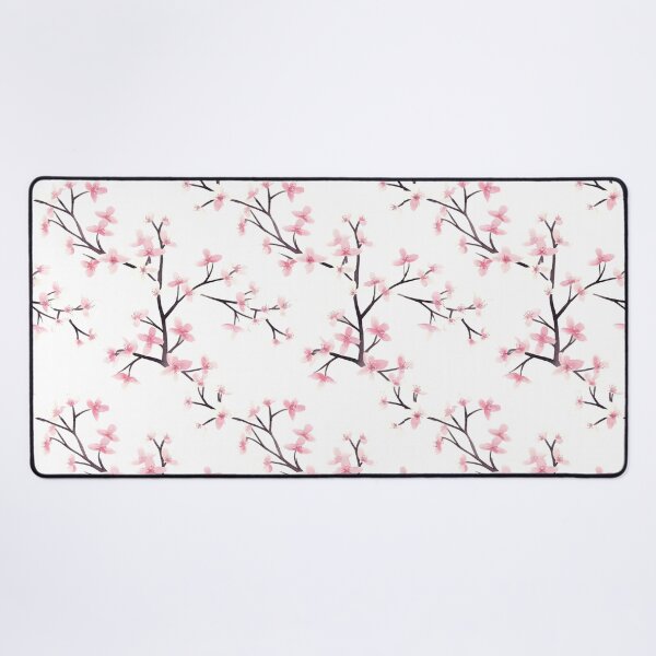 Artikelvorschau, Aquarell Kirschblüten in zartem Rosa und Weiß entworfen und verkauft von MrJapakiya.
