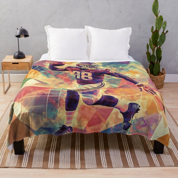 Item preview, Quaterback Throwing Pass Geometric Patterns Active Outdoors Inspired Art designed and sold by CDC40.