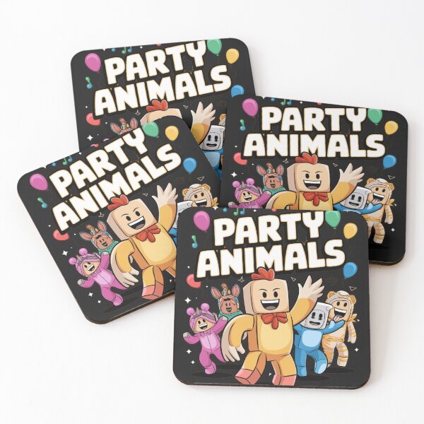 Item preview, Animales de fiesta de Roblox designed and sold by SignumShop.
