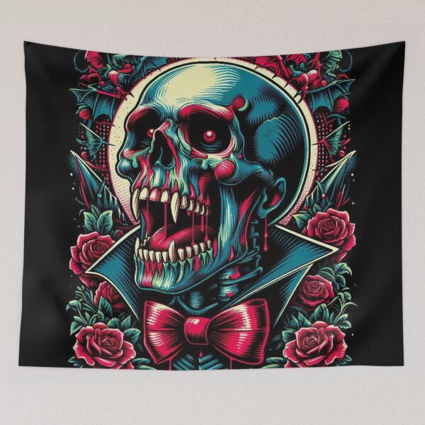 Item preview, Classy Vampire Skull designed and sold by Paragon-Art.