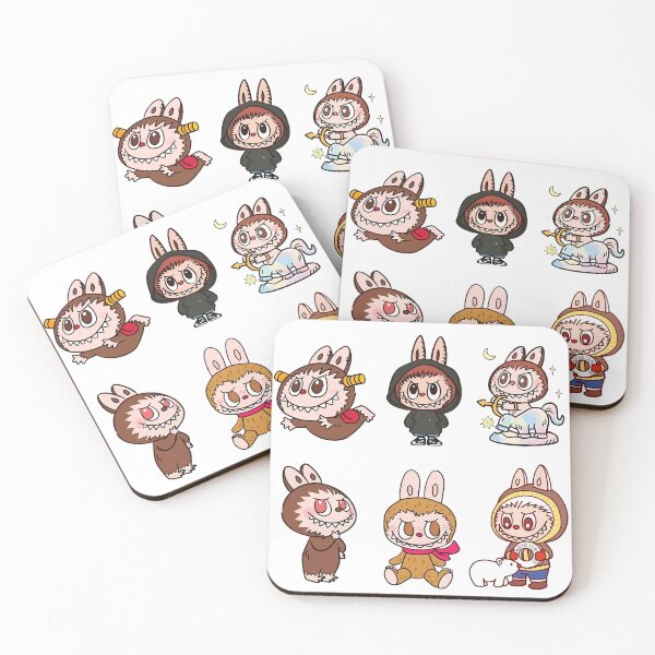 Item preview, Labubu sticker pack monsters designed and sold by retrippy.