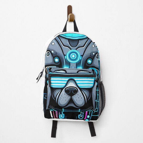 Item preview, Cybernetic Dog in Neon designed and sold by JavisSRDesign.
