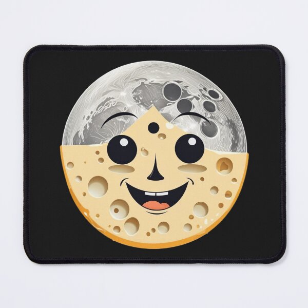 Item preview, Happy Cheese Moon designed and sold by 0penvimark.