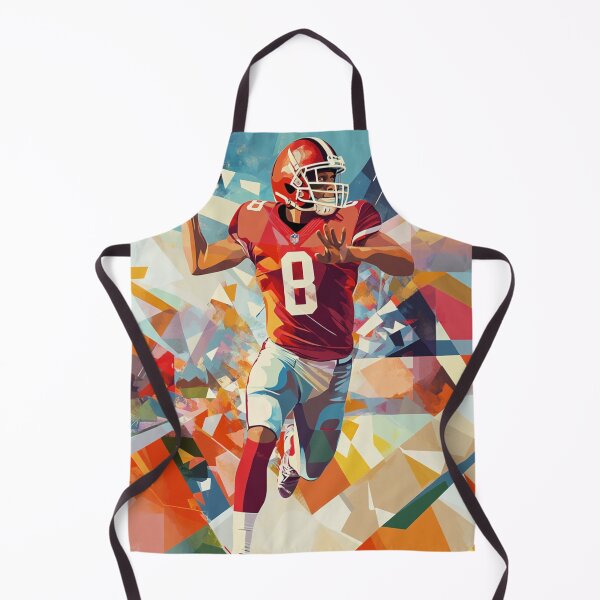 Item preview, Quaterback Throwing Pass Geometric Patterns Active Outdoors Inspired Art designed and sold by CDC40.