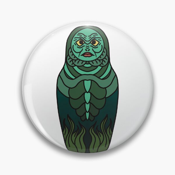Item preview, Gill-Man Nesting Doll designed and sold by sleepyheadedbb.