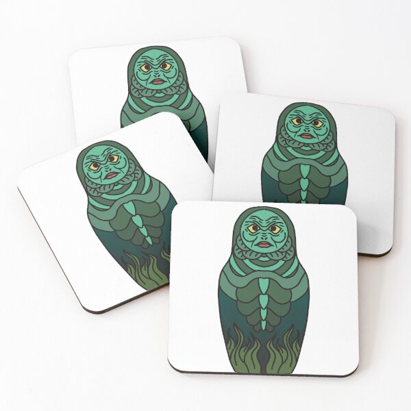 Item preview, Gill-Man Nesting Doll designed and sold by sleepyheadedbb.