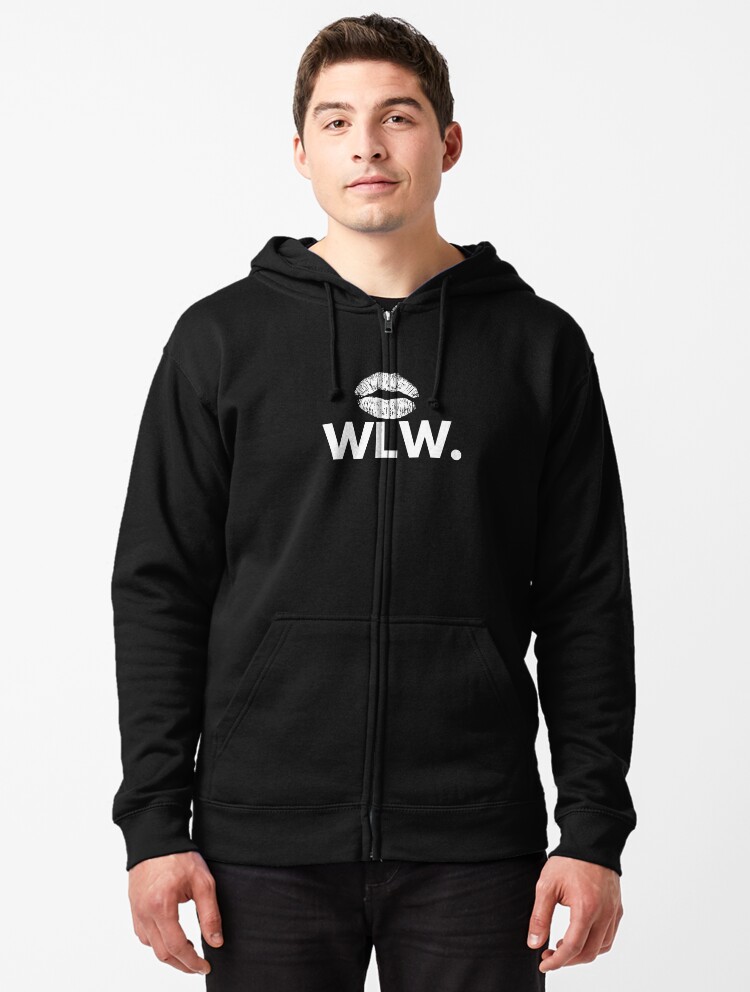 Thumbnail 1 of 5, Zipped Hoodie, Women Loving Women (WLW) | LGBTQ+ Pride, Loud & Proud designed and sold by iconic-days.