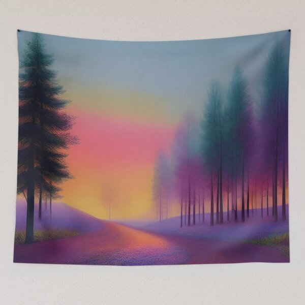 Item preview, Misty Morning designed and sold by BubbleGalaxy.