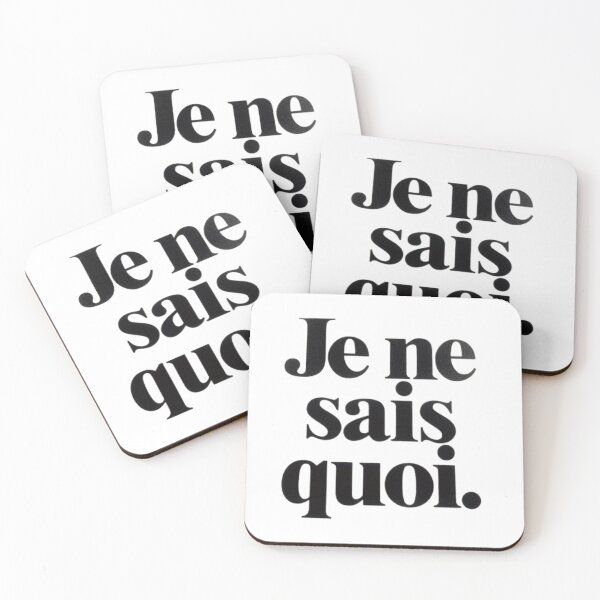Item preview, Je ne sais quoi - I don't know what designed and sold by Rocky Designs.