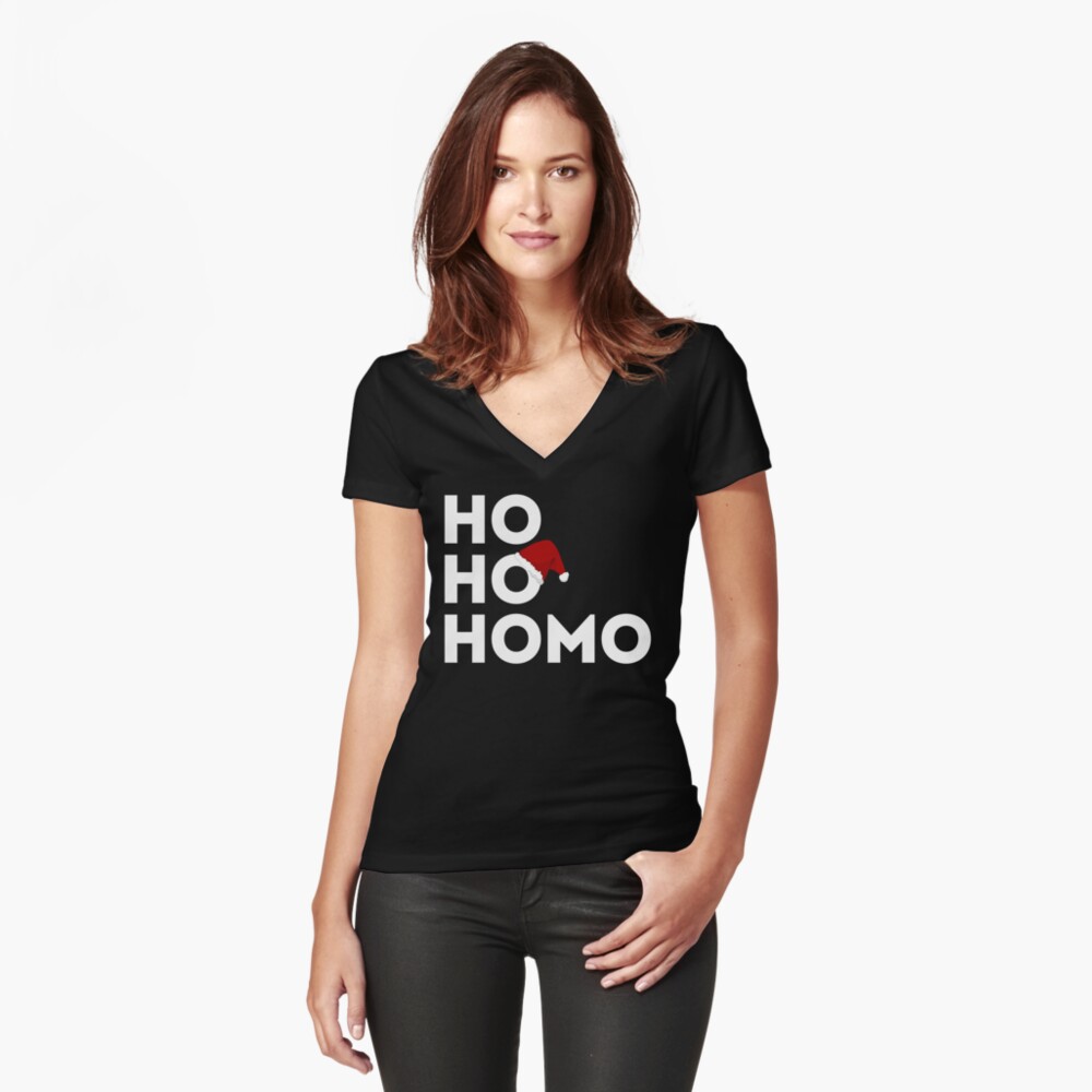Item preview, Fitted V-Neck T-Shirt designed and sold by iconic-days.