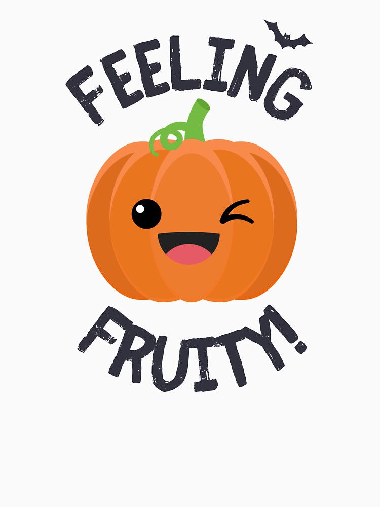 Thumbnail 7 of 7, Essential T-Shirt, Feeling Fruity Pumpkin Halloween Design | LGBTQ+ Pride, Cheeky & Cute designed and sold by iconic-days.